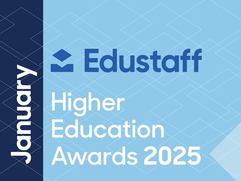 Edustaff Higher Ed Award: January 2025